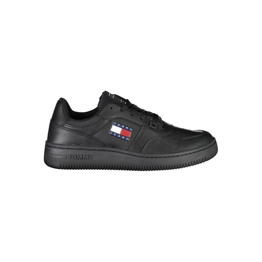 Tommy Hilfiger Black Polyester Sneaker TO-22809-EU36/US6