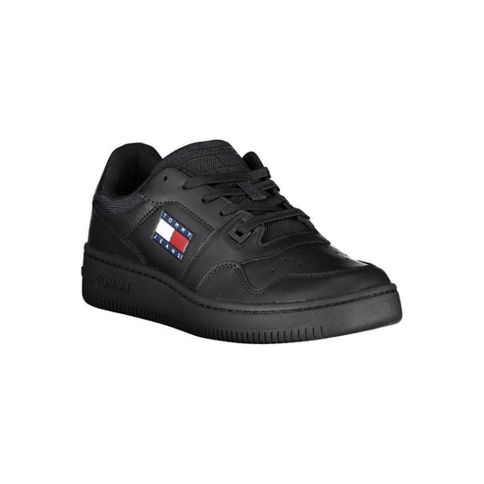 Tommy Hilfiger Black Polyester Sneaker TO-22809-EU36/US6