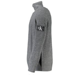 Calvin Klein Gray Wool Sweater CA-26198-XXL