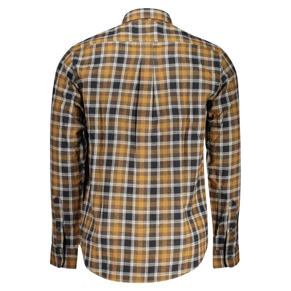 Timberland Brown Cotton Shirt TI-32454-S