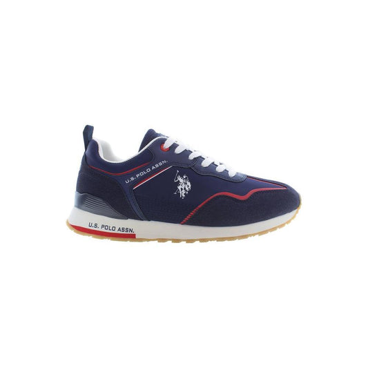 U.S. POLO ASSN. Blue Polyester Sneaker US-19396-EU45/US12