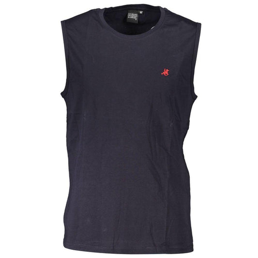 U.S. Grand Polo Blue Cotton T-Shirt US-21182-M