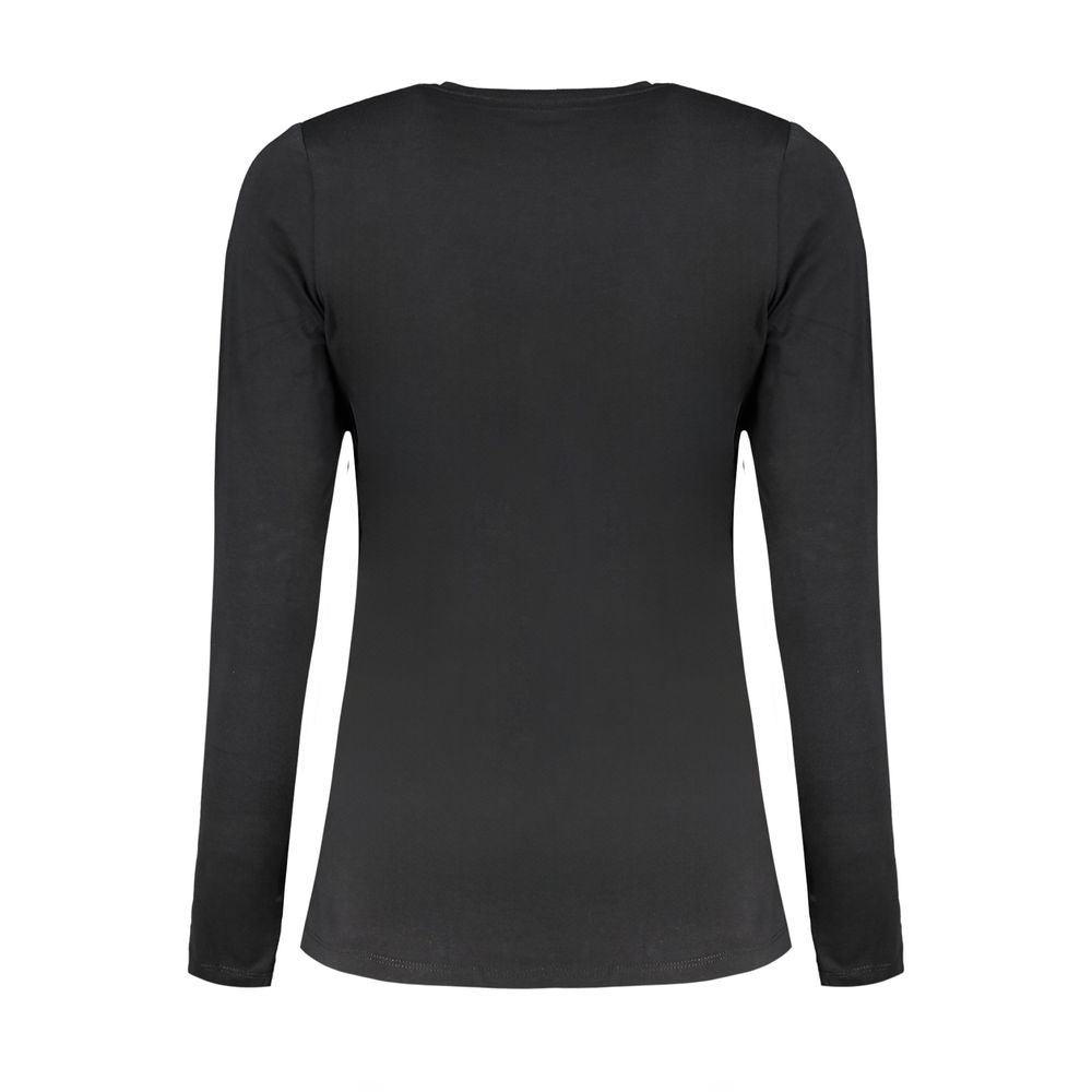 Pepe Jeans Black Cotton Tops & T-Shirt PE-31360-S