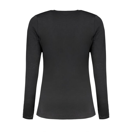Pepe Jeans Black Cotton Tops & T-Shirt PE-31360-S