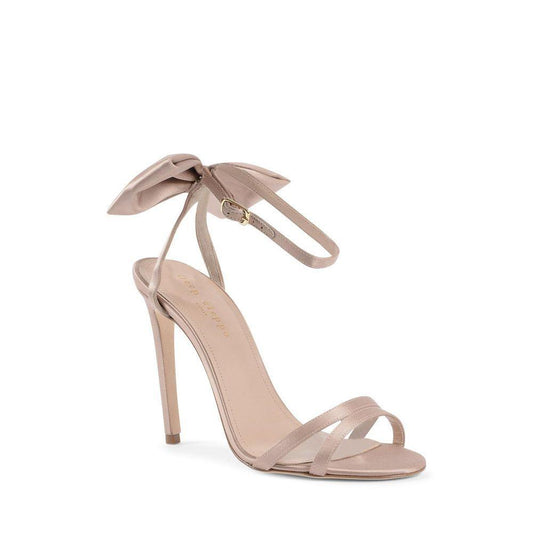 Dee Ocleppo Beige Satin Sandal DE-1385-EU37/US7