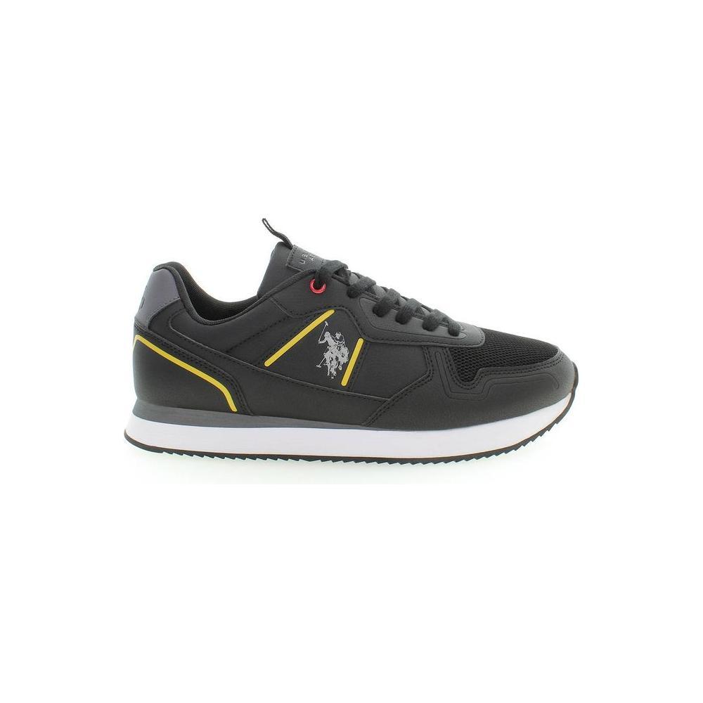 U.S. POLO ASSN. Black Polyester Sneaker US-37287-EU42/US9