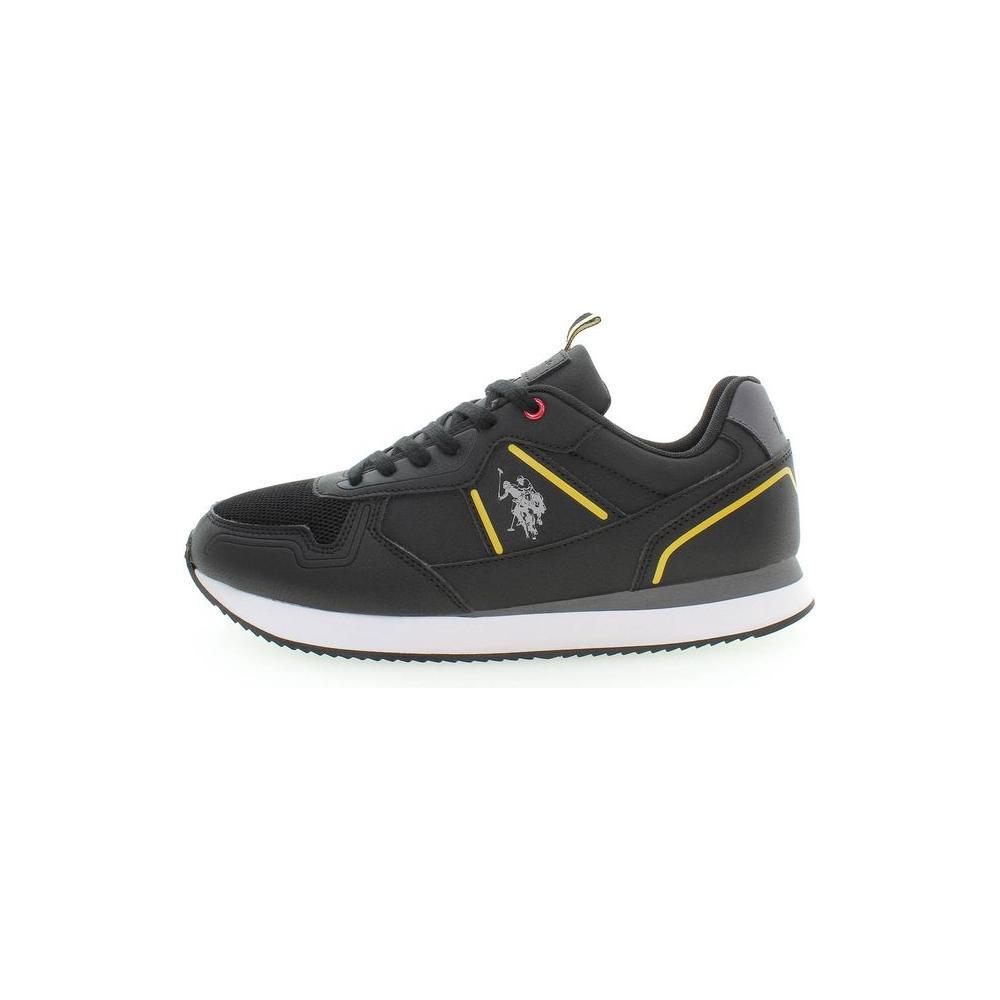 U.S. POLO ASSN. Black Polyester Sneaker US-37287-EU42/US9