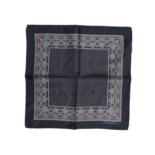 Dolce & Gabbana Multicolor Fantasy Silk Square Foulard Scarf MS7513