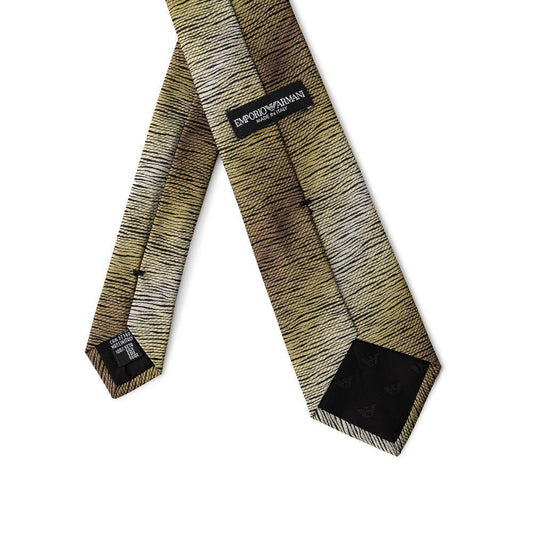Emporio Armani Multicolor Silk Ties & Bowty EMAR-796766720044739