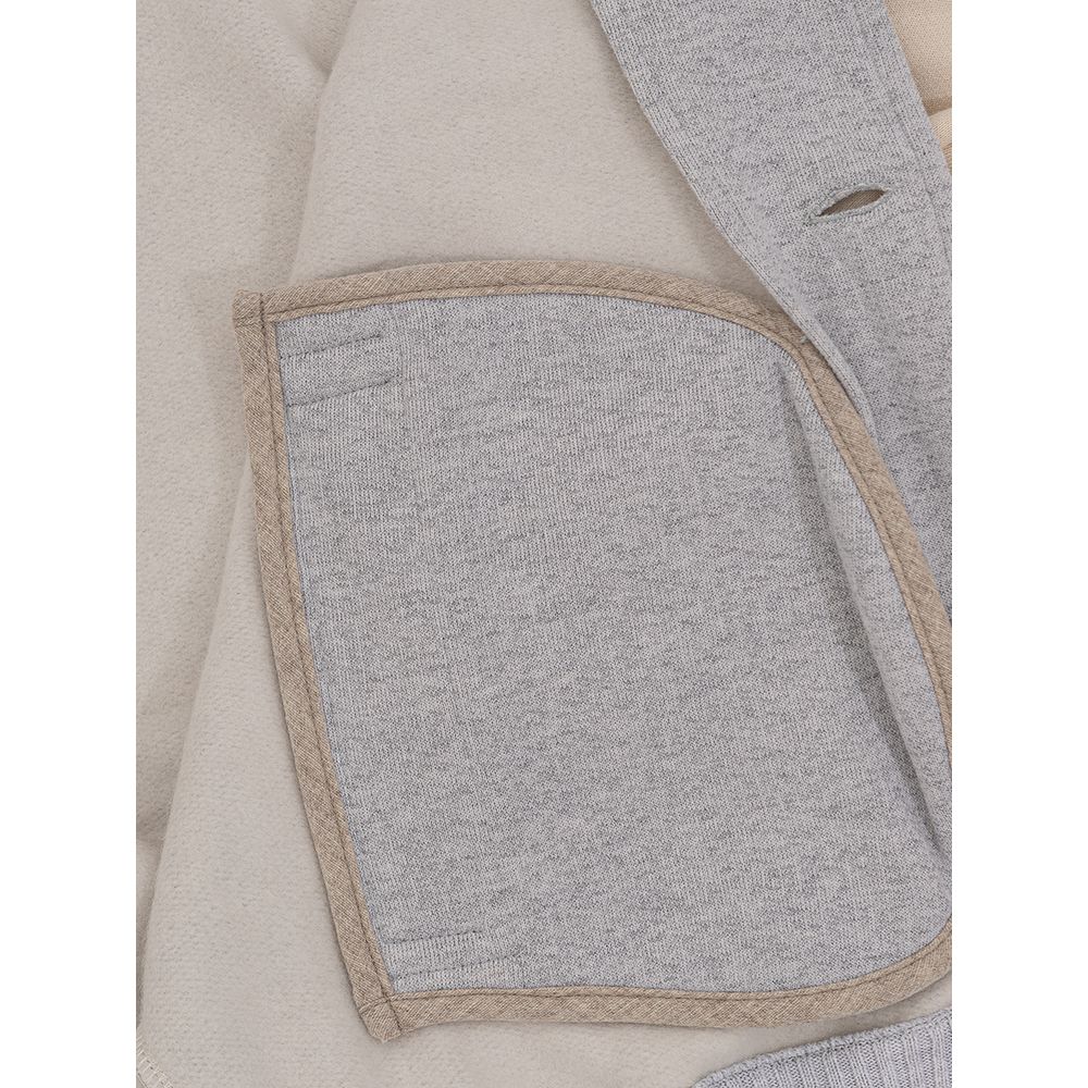 Gran Sasso Gray Cotton Bomber