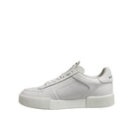 Dolce & Gabbana White Miami Leather Low Top Men Sneakers Shoes MV7448-41