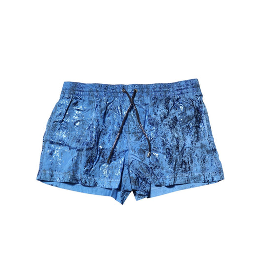 Dolce & Gabbana Blue Logo Drawstring Beachwear Shorts Swimwear BIK1413-4
