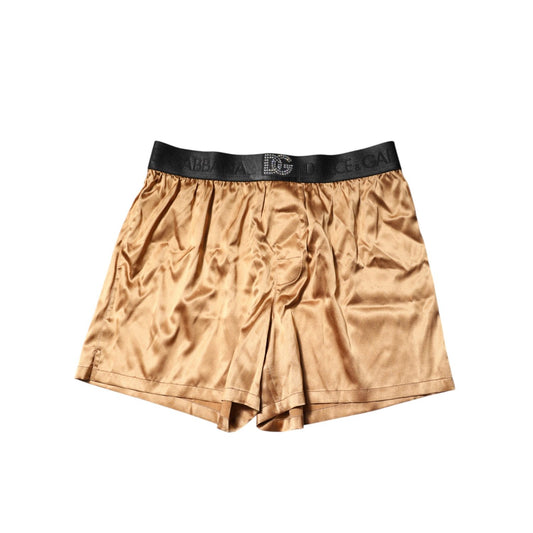 Dolce & Gabbana Beige Men Regular Boxer Eye Mask Set Underwear