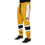 Dolce & Gabbana Yellow Cotton Drawstring Jogger Pants PAN76374-46