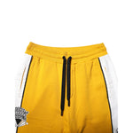 Dolce & Gabbana Yellow Cotton Drawstring Jogger Pants PAN76374-46