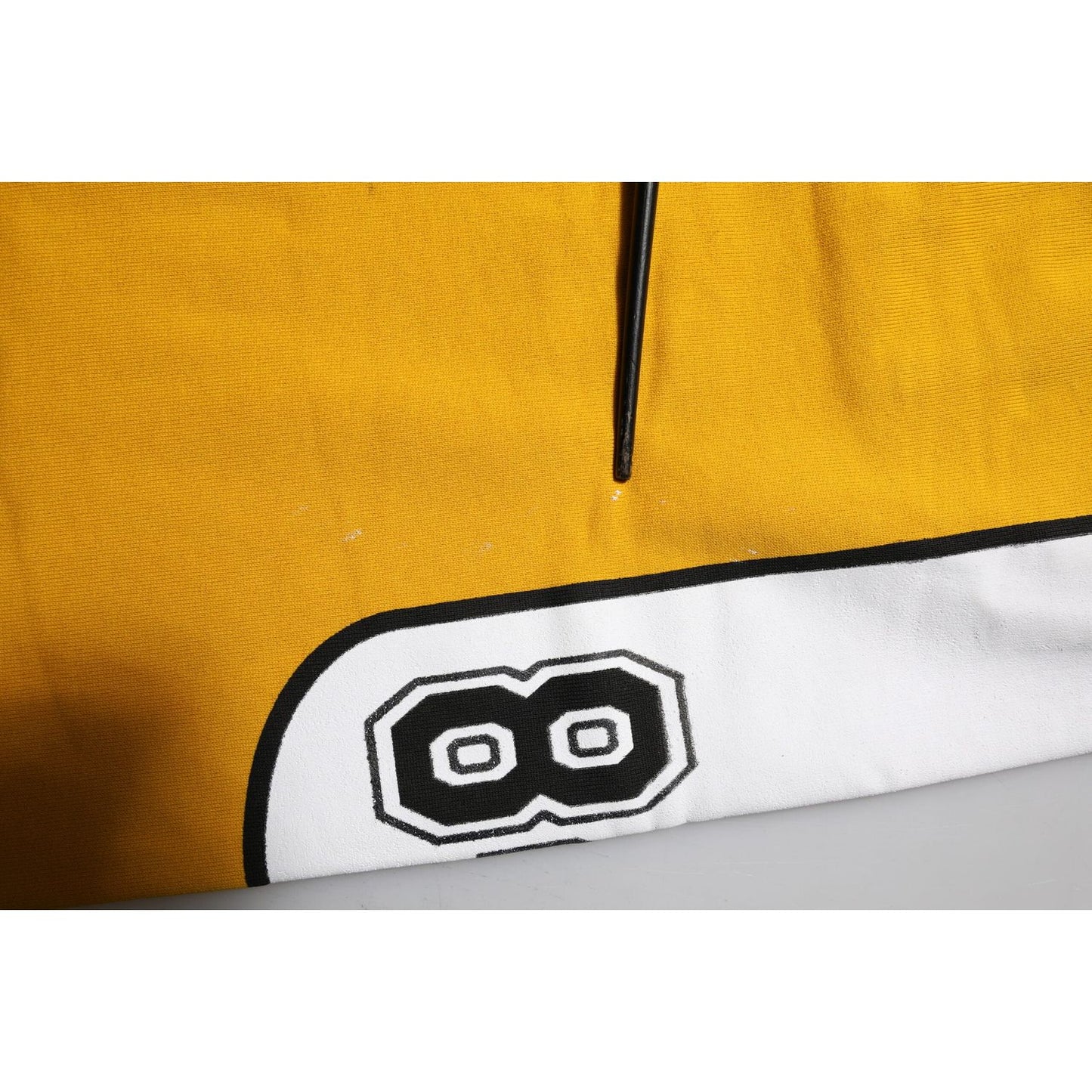 Dolce & Gabbana Yellow Cotton Drawstring Jogger Pants PAN76377-46