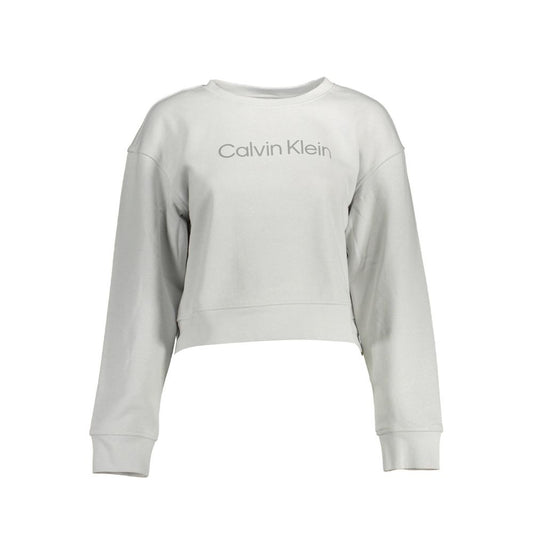 Calvin Klein Gray Cotton Women Sweater