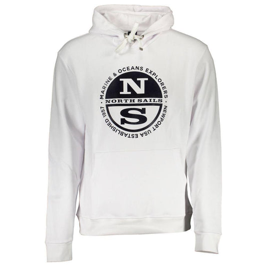 North Sails White Cotton Sweater