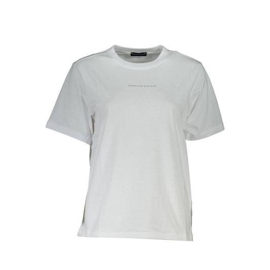 North Sails White Cotton Tops & T-Shirt NO-20299-M