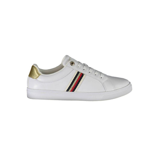 Tommy Hilfiger White Polyester Sneaker TO-20366-EU41/US11