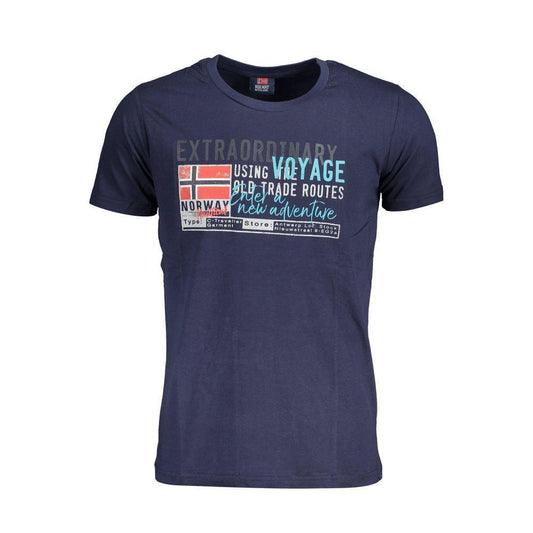 Norway 1963 Blue Cotton T-Shirt NO-20813-XL
