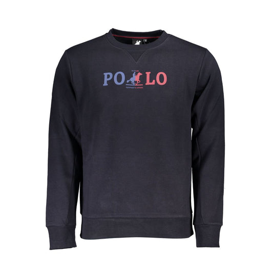 U.S. Grand Polo Blue Cotton Sweater US-23139-M