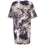 Cavalli Class Pink Cotton Dress CA-26804-L