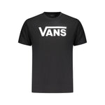 Vans Black Cotton T-Shirt VA-35716-XS