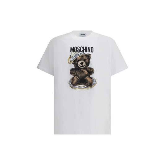 Moschino White Cotton T-Shirt