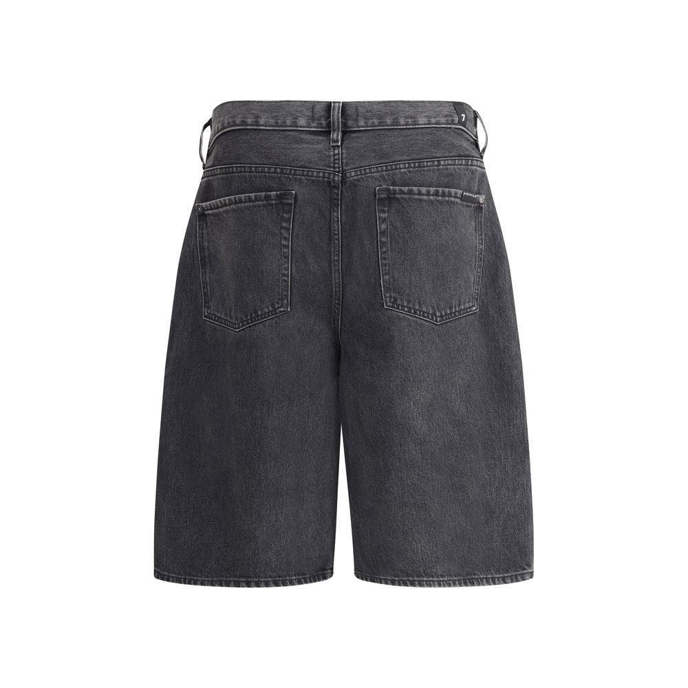 7FOR Denim Caviar Shorts FO-7TI00E22U71DR-W30