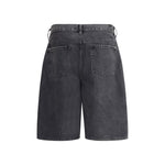 7FOR Denim Caviar Shorts FO-7TI00E22U71DR-W30