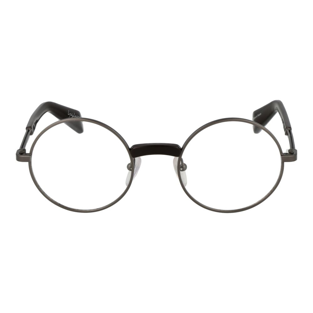 Yohji Yamamoto Gray Metal Glasses (Frames)