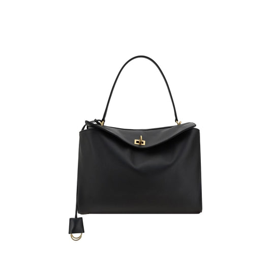 Balenciaga Black Calf Leather Bos Taurus Shoulder Bag