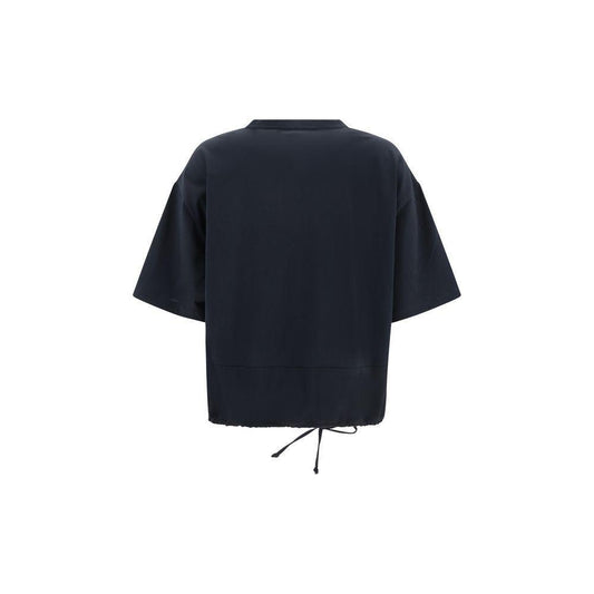 Fabiana Filippi Silk detail T-shirt FA-JED275F615L456VR4-IT40 | M
