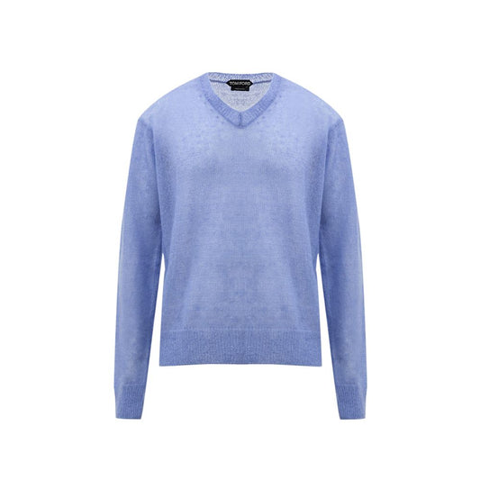 Tom Ford Purple Silk Sweater TO-923020051588-IT52 | XL