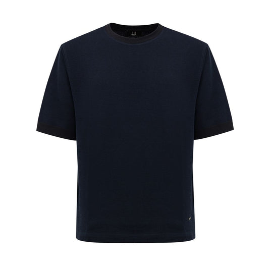 Dunhill Blue Cotton T-Shirt DU-9068673-M