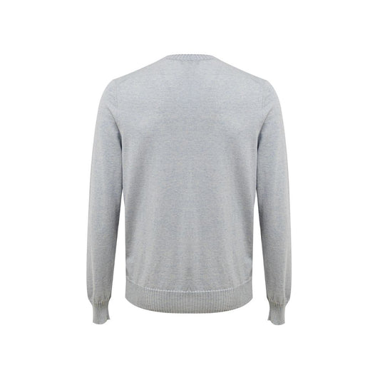 Gran Sasso Blue Cotton Sweater GR-945820051436-IT50 | L
