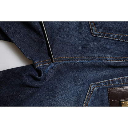 Dolce & Gabbana Blue GRACE High Waist Skinny Denim Jeans