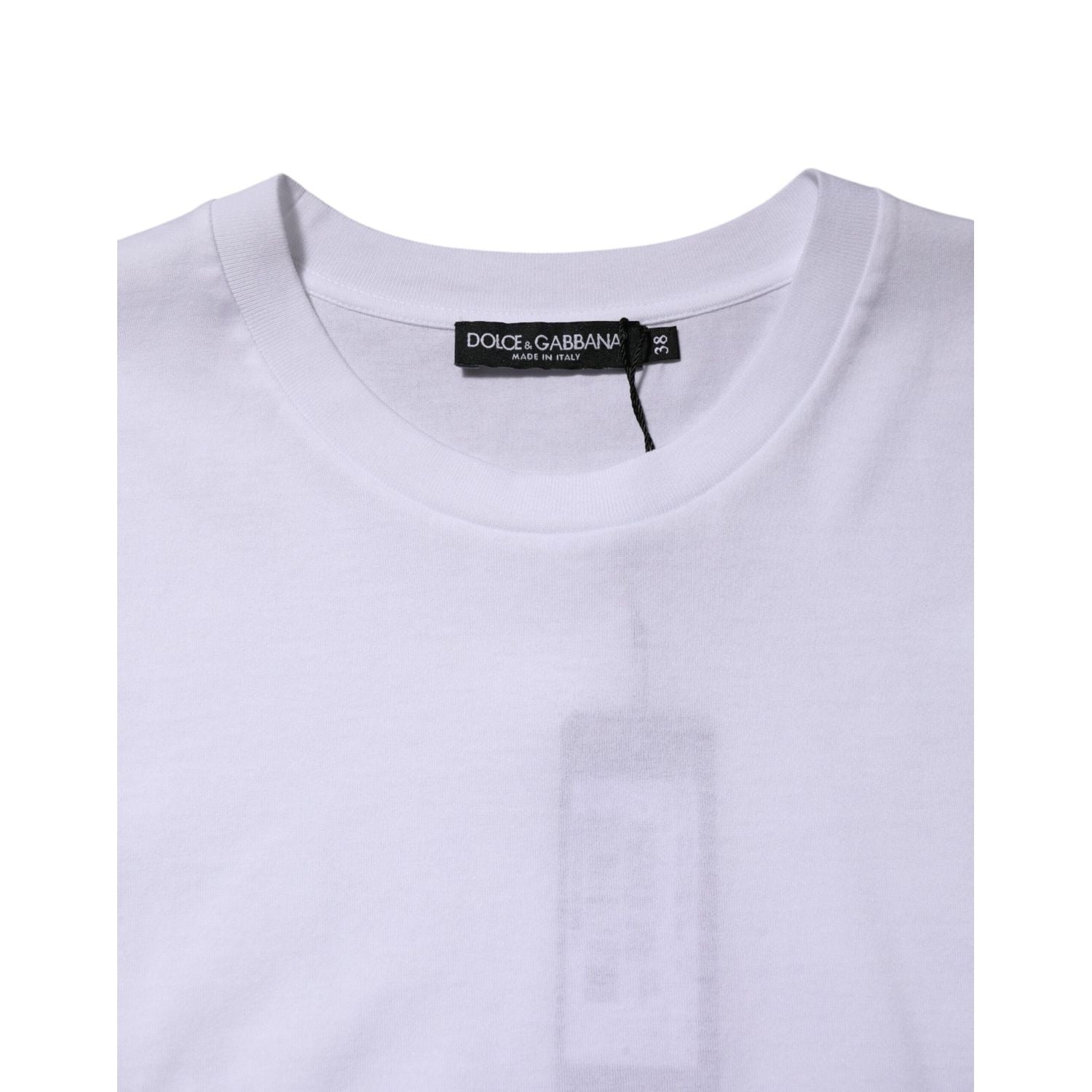 Dolce & Gabbana White Cotton Sleeveless Women Tank T-shirt