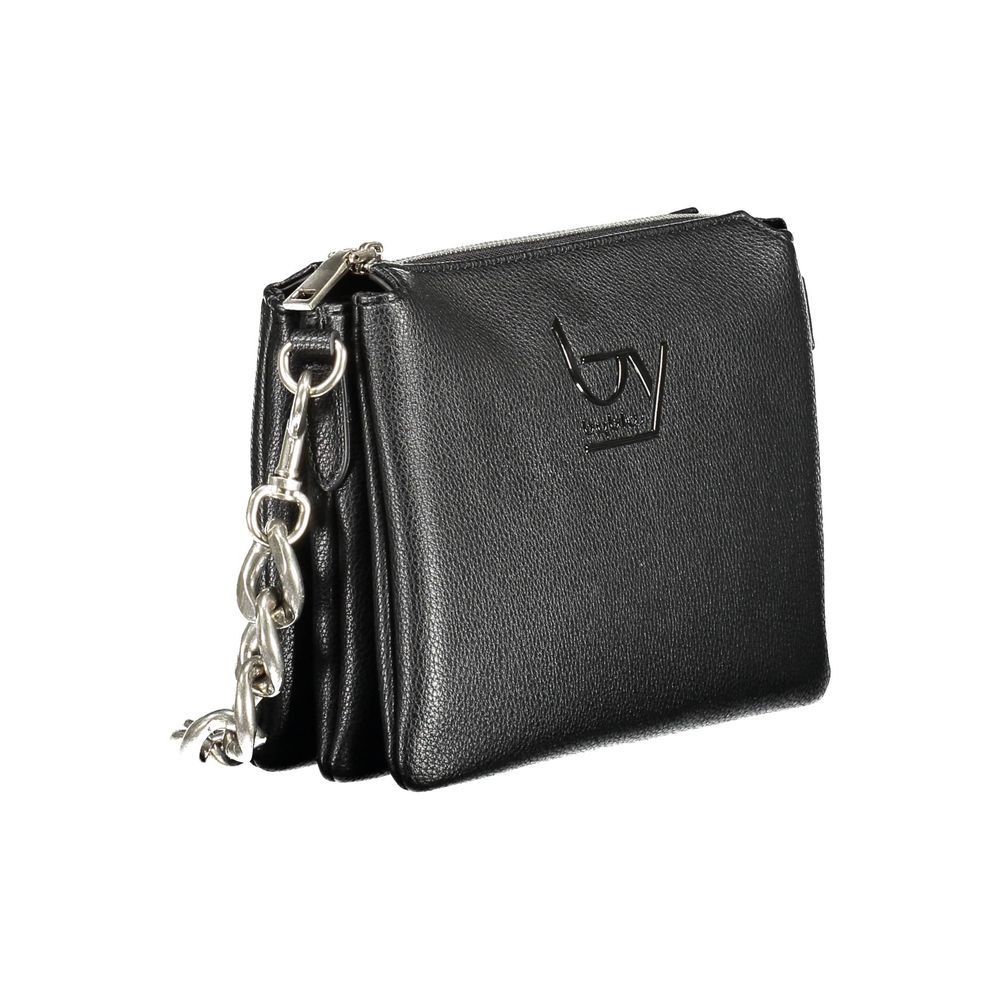 Front view with bag zipped and handles upright.