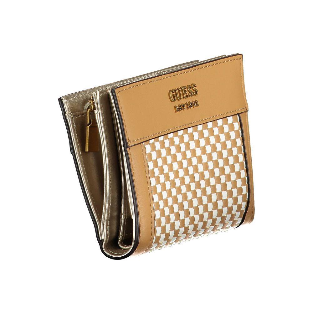 Guess Jeans Brown Polyethylene Wallet GU-14437