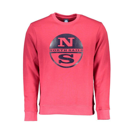 North Sails Red Cotton Sweater NO-16064-XL