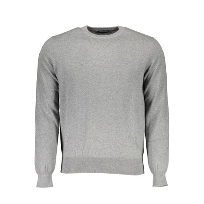 North Sails Gray Cotton Sweater