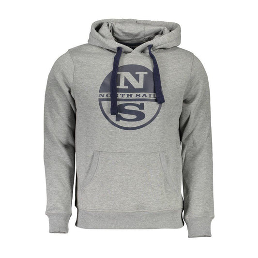 North Sails Gray Cotton Sweater NO-16248-3XL