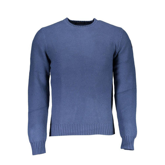 North Sails Blue Cotton Sweater NO-16263-XXL