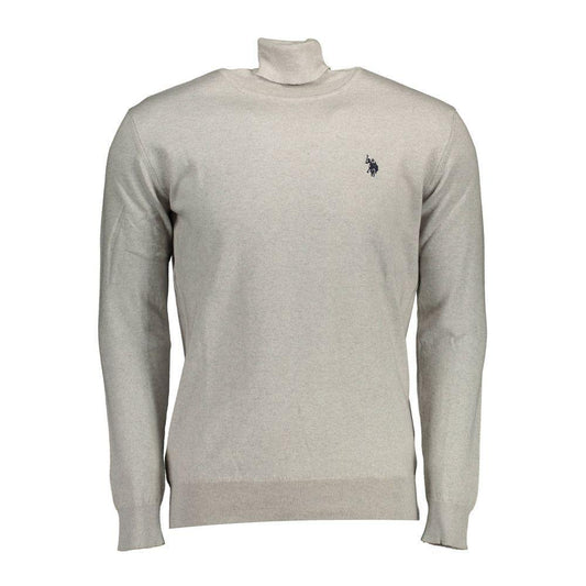 U.S. POLO ASSN. Gray Cotton Sweater US-16902-L