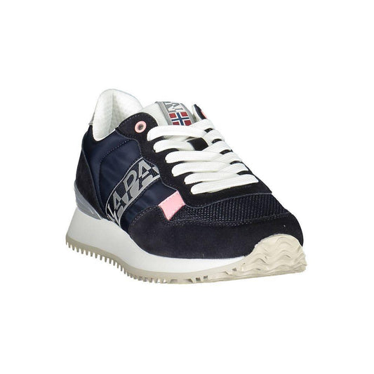 Napapijri Blue Polyester Sneaker NA-20193-EU39/US9