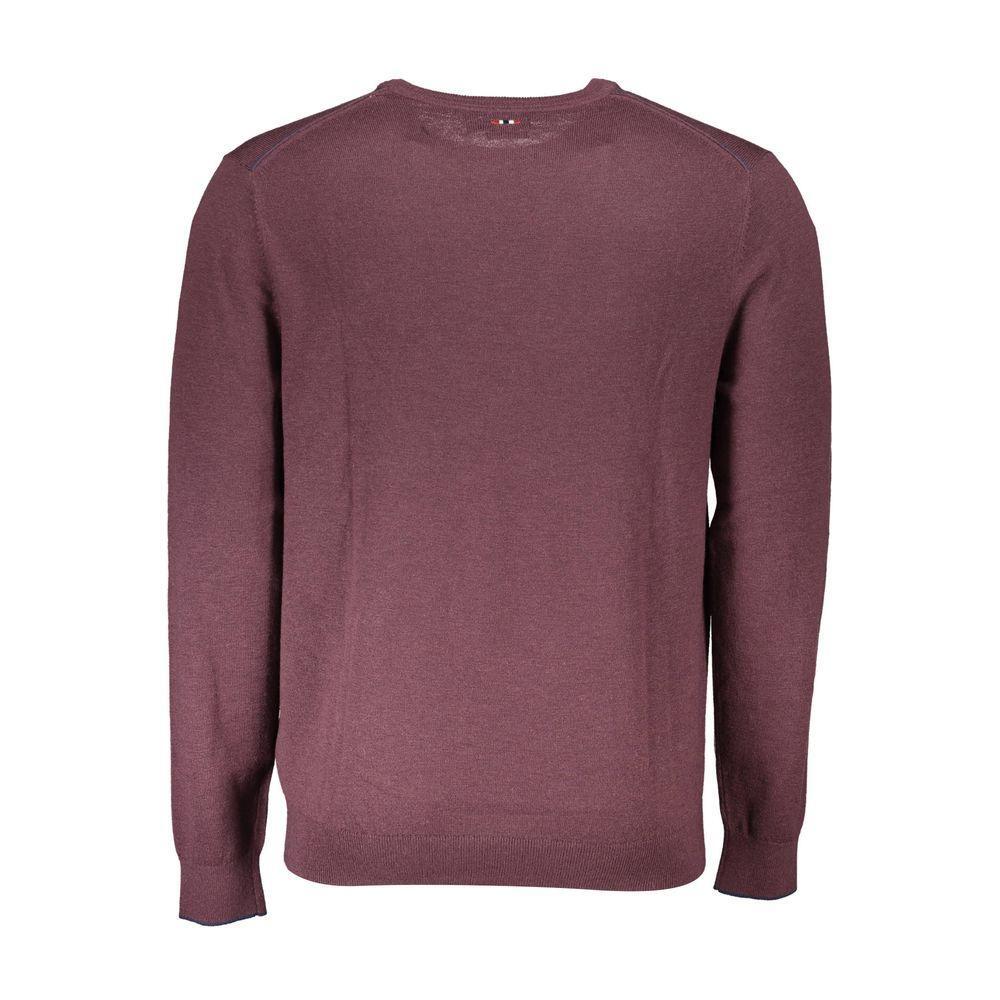 Napapijri Purple Wool Sweater NA-21707-XS