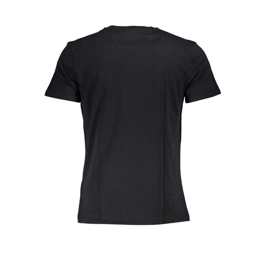 La Martina Black Cotton T-Shirt