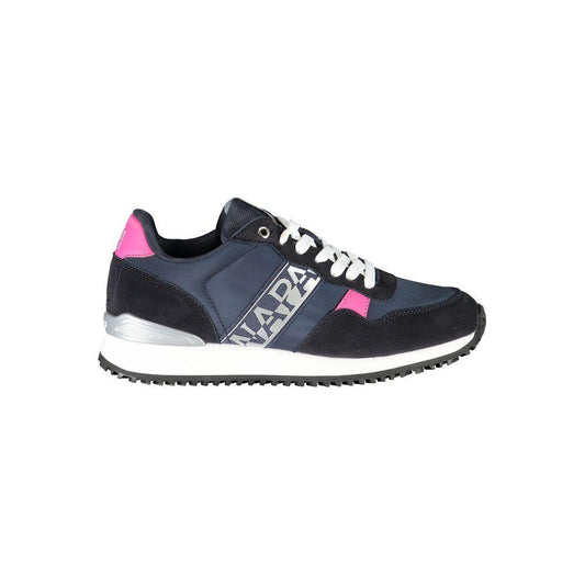 Napapijri Blue Polyester Sneaker NA-23089-EU42/US12